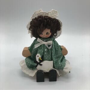 Vintage Handmade Doll, 6” Height